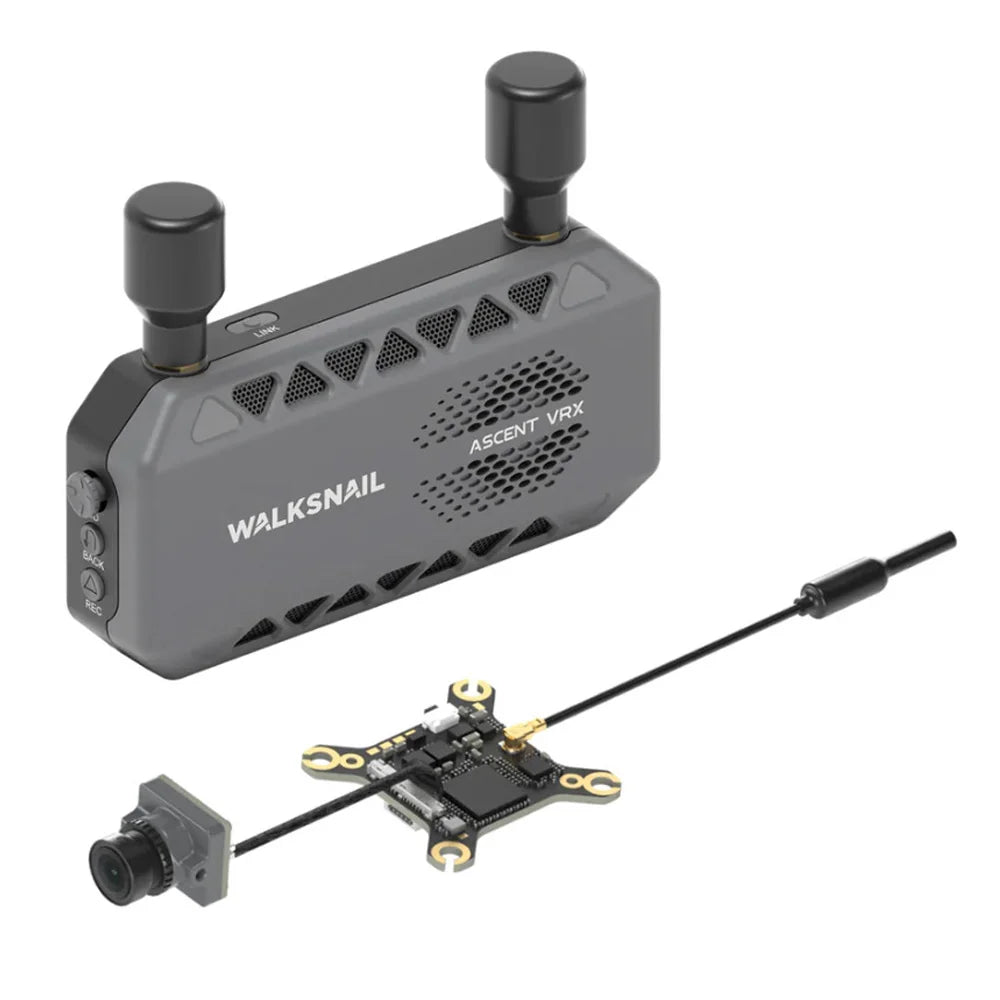 Walksnail Ascent HD FPV System — Ascent Goggles / Ascent VRX / Ascent Lite VTX, 5.8GHz, 1080P, 4km+