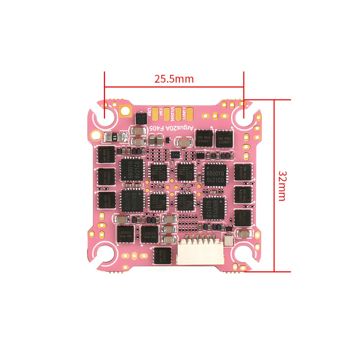 Axisflying ARGUS F405 AIO 20A — Onboard ELRS 2.4GHz, ICM42688, 2.5" FPV