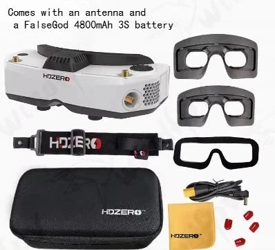HDZero Goggle 2 FPV Digital Goggles — HD Low-Latency, Customizable Lenses, MIPI