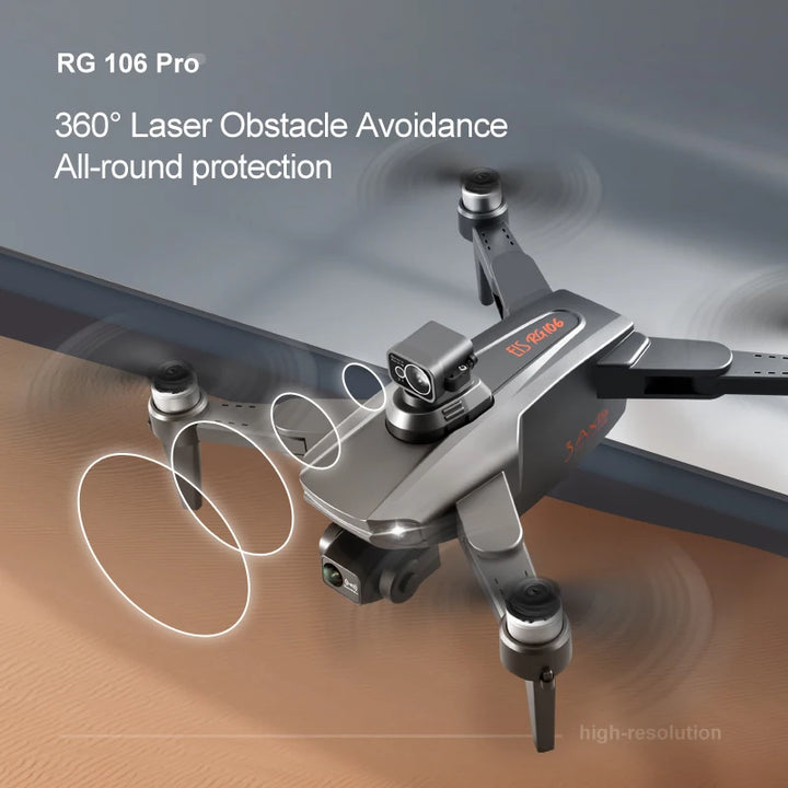 2023 HOT RG106 & RG106Pro Drone 8k Profesional GPS 2km Quadcopter Camera Dron 3 Axis Brushless Motor 5G WiFi Fpv RC Drones Toys
