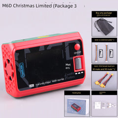 Toolkitrc M6d Summer Special Edition Balance Charger 6S Lithium Battery Dual-Channel 500W Model Aircraft UAV FPV