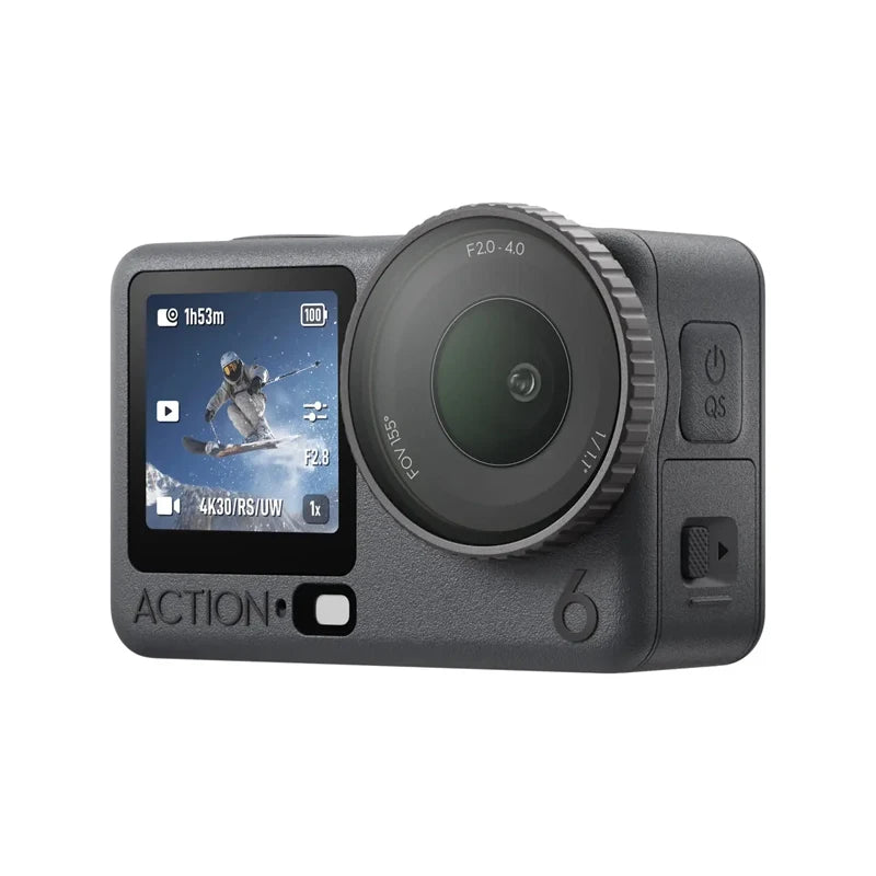 DJI Osmo Action 6 - 8K Action Camera with Variable Aperture & 1/1.1-Inch Sensor