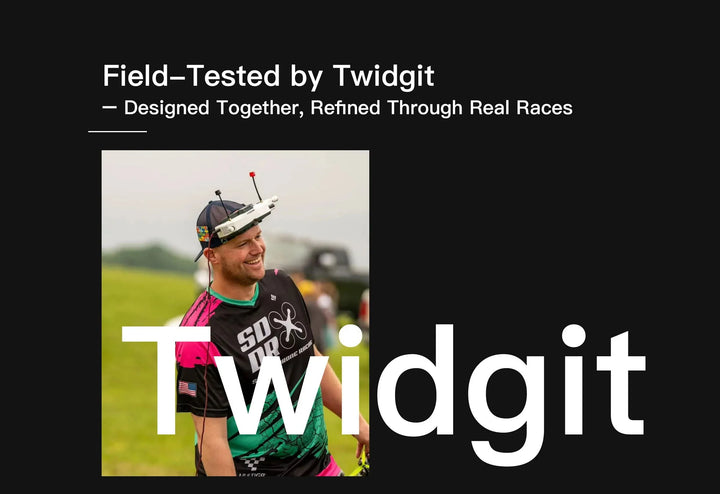 NewBeeDrone Hummingbird 200 RaceSpec Stack 20x20mm/200 RaceSpec FC AT32F435 Built-in ELRS 2.4GHz/ 200 ESC RaceSpec 80A AM32 3-6S