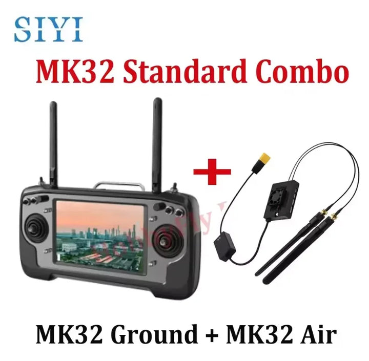 SIYI MK32 Enterprise Handheld Ground Station — 15km, 7" HD Touchscreen, Android 9, 10hr Battery