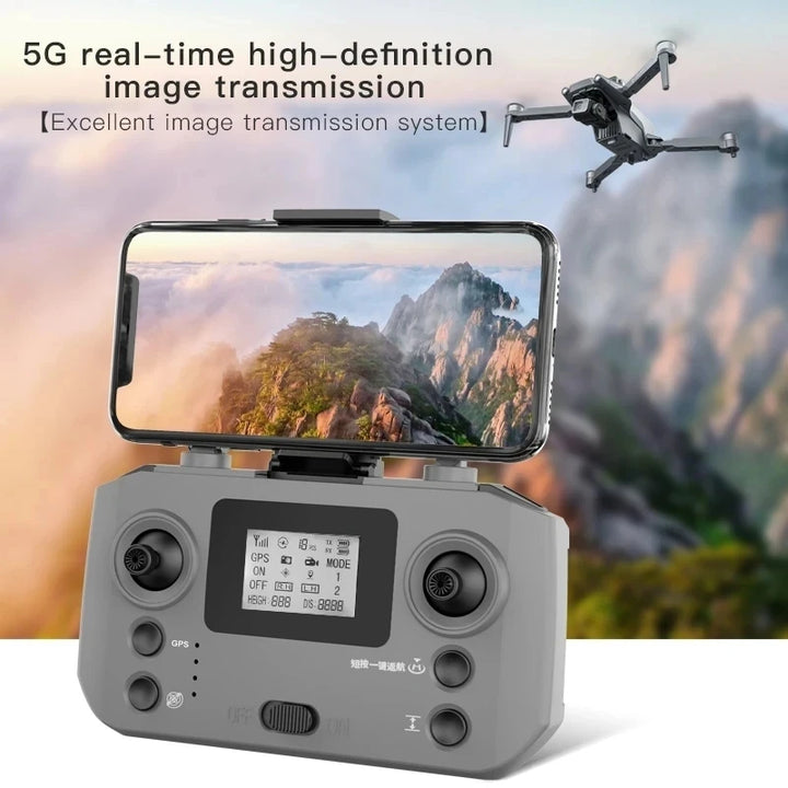 L600 PRO MAX GPS Drone Professional 4K 3-Axis PTZ HD Dual Camera Obstacle Avoidance Brushless Motor 5G WIFI RC Quadcopter Toys