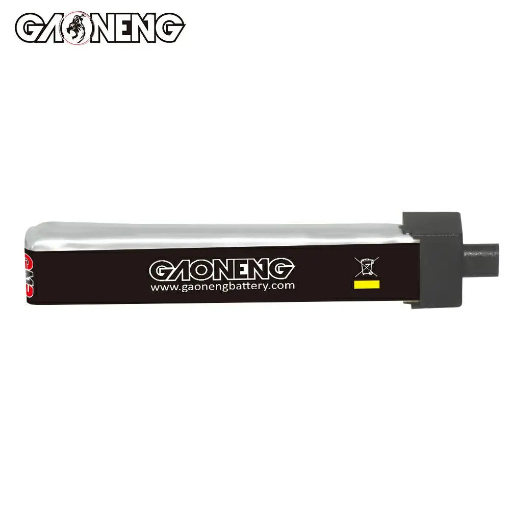 6PCS GAONENG 1S 380mAh 3.8V 60C GNB HV Lipo Battery A30 High Current Discharge Connector For FPV RC Tiny Whoop Drone DIY BT2.0