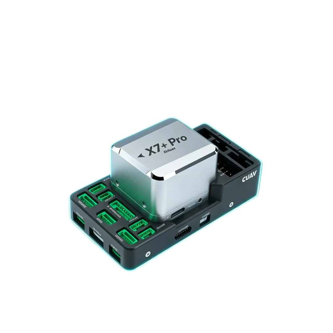CUAV X7+ Pro Enterprise Flight Controller — STM32H743, ADIS16470 IMU, RM3100, 14 PWM, PX4 & ArduPilot, VTOL & Fixed-Wing