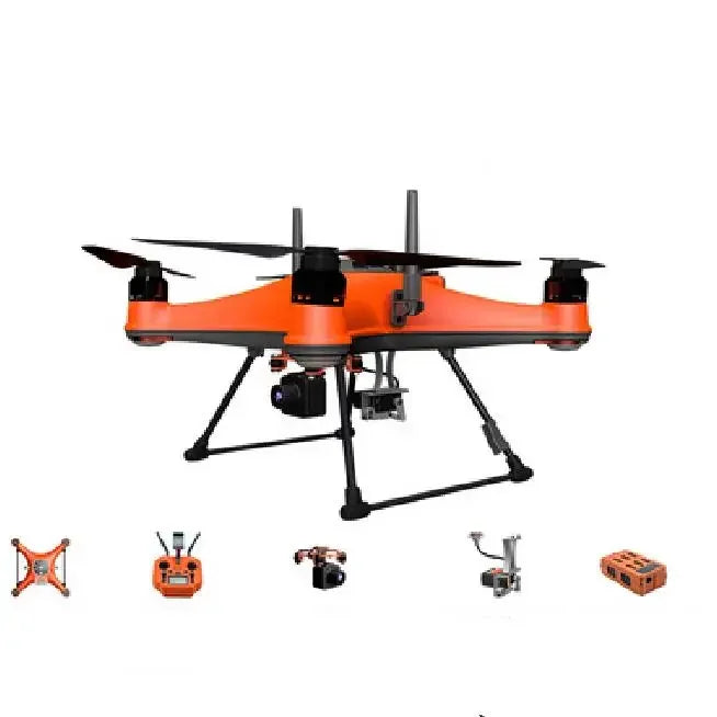 Swellpro Splashdrone 4 Waterproof Fishing Drone 4K UHD — Full Kit with Accessories