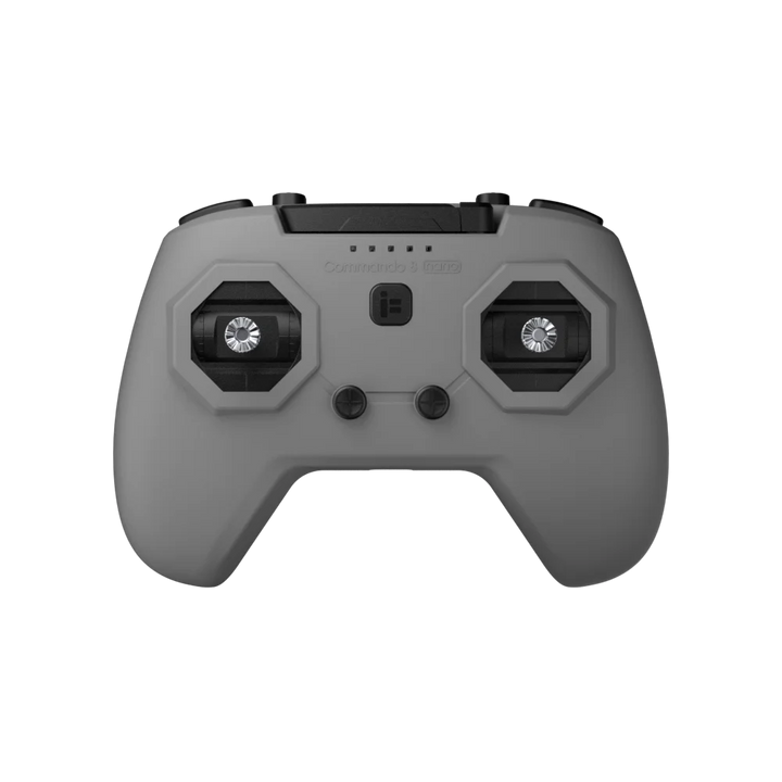 iFlight Commando 8 Nano RC Transmitter — ELRS 2.4GHz 100mW, Hall Gimbals, TCXO, 165g, Simulator Ready