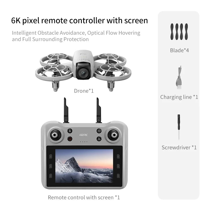 V53 GPS Drone - 8K HD 180° Dual Camera with 5G WiFi & Brushless Motor