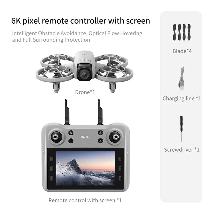 V53 GPS Drone - 8K HD 180° Dual Camera with 5G WiFi & Brushless Motor