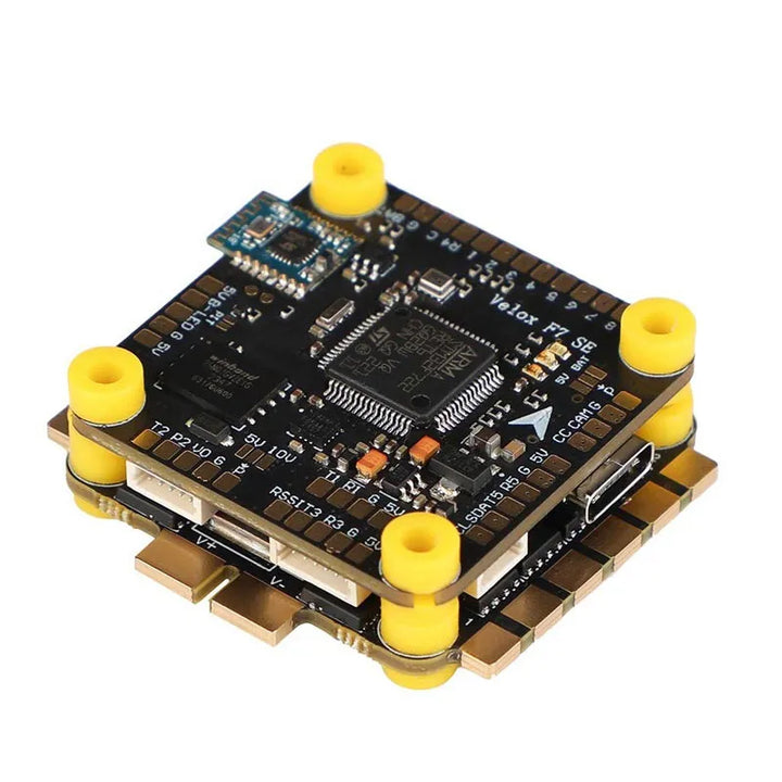 T-Motor Velox Cine F7 SE Stack — F7 FC + V50A 6S 4-in-1 ESC for FPV Cinewhoop Drones
