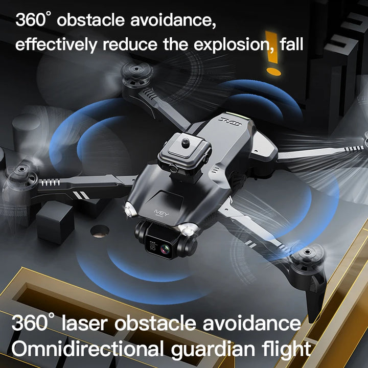 2023 V28 Professional Drone GPS 4K 8K HD Cameras 360° Obstacle Avoidance RC Quadcopter Option Flow Dron RC Helicopter Toys Gift