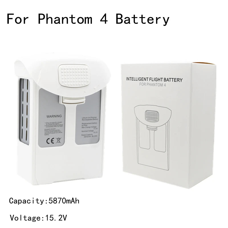 Free Shipping For Phantom 4 battery 5870mah Compatible With Phantom 4 Advanced 4Pro V2.0 RTK Phantom 4 series drone accessories