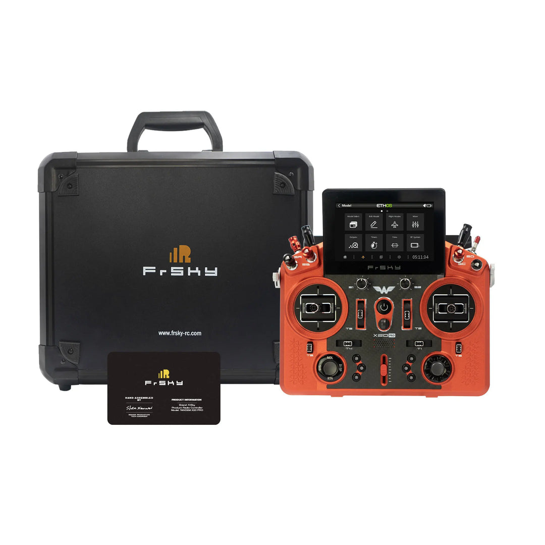 FrSky TANDEM X20 Pro AeroWing Edition — Dual-Band LoRa, MC20R Haptic Gimbals, ETHOS