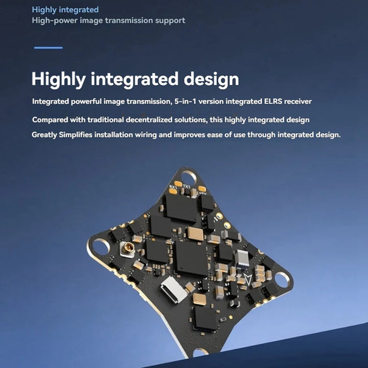 Air Brushless FC Flight Controller 5-IN-1 Flight Controls ESC VTX OSD Receiver Aio Module For FPV Drone Whoop Air65/75