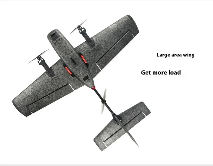 Heewing Assassin T-1 Vtol Vertical Takeoff Pnp With Flight Control Fpv Fixed Wing Y3 Vertical Takeoff And Landing Aircraft