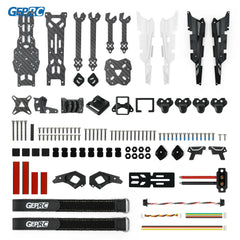 GEPRC GEP-DoMain3.6  4.2 Frame Parts Suitable  Replacement Repair Part RC DIY FPV Freestyle Drone 3.6 Inche 4.2 Inche