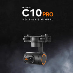 Skydroid C10 Pro 3-Axis Gimbal Camera — 2K HD, RTSP, Optical Zoom, 61g, Anti-Shake, UAV Aerial Photography
