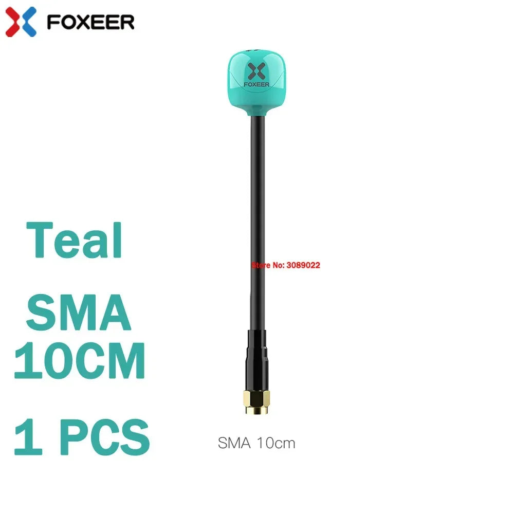Foxeer Lollipop 4 Plus 5.8GHz FPV Antenna 2.6dBi RHCP — SMA / RP-SMA / UFL / MMCX, 1PC or 2PC