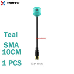 Foxeer Lollipop 4 Plus 5.8GHz FPV Antenna 2.6dBi RHCP — SMA / RP-SMA / UFL / MMCX, 1PC or 2PC