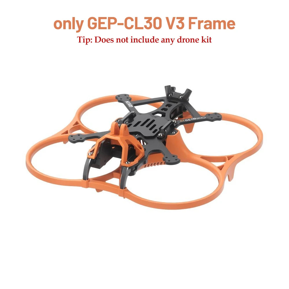 GEPRC Cinelog30 V3 RC Freestyle Drone O4 Pro Air Unit /WTFPV SPEEDX2 1404 3850KV TAKER F722 45A 32Bit AIO 16MB FPV Quadcopter