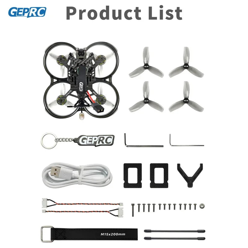 GEPRC Cinebot30 Analog FPV Drone 4S 6S FPV Racing Drone TBS Nano RX Caddx Ratel 2 GEP-F722-45A AlO V2 for RC FPV Quadcopter