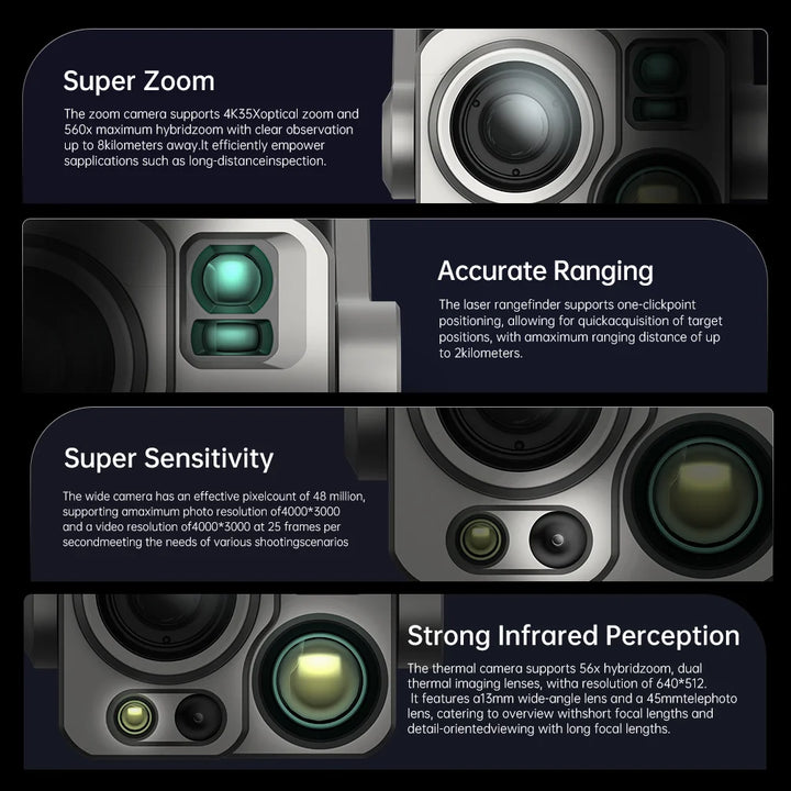 Autel Alpha Drone 4K HD Camera - 15KM Image Transmission 720° Obstacle Avoidance RC Aerial Photography