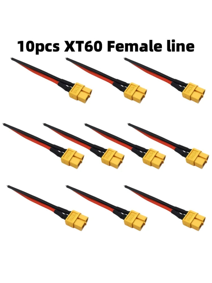 XT60 Battery Connector Y Splitter - 14AWG Parallel Cable 60A