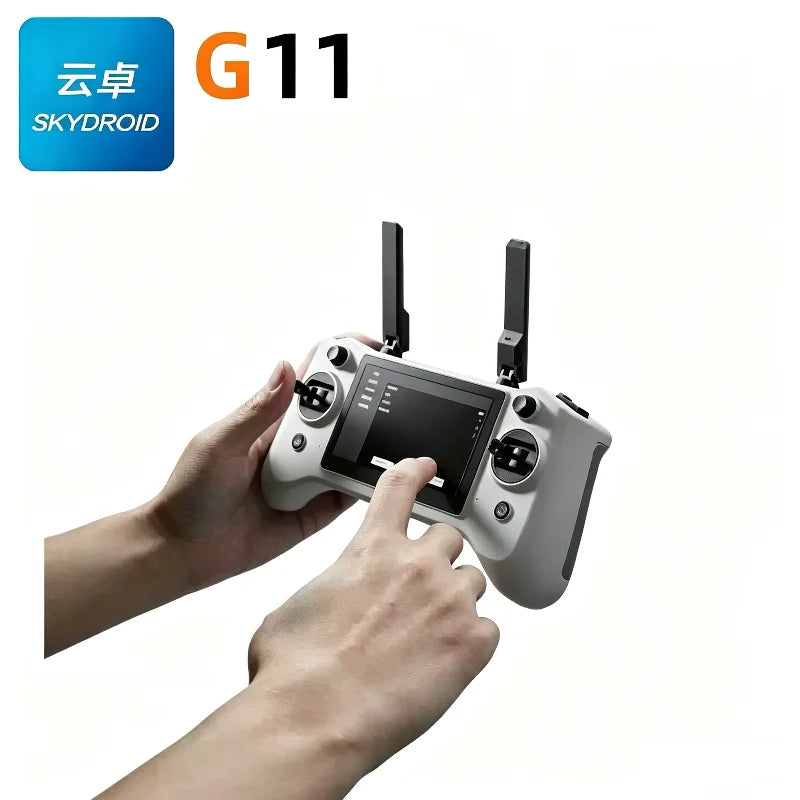 Skydroid G11 RC Controller — Linux OS, 20km, 4.5" FHD, Dual-Band, 480g, UAV/UGV/USV