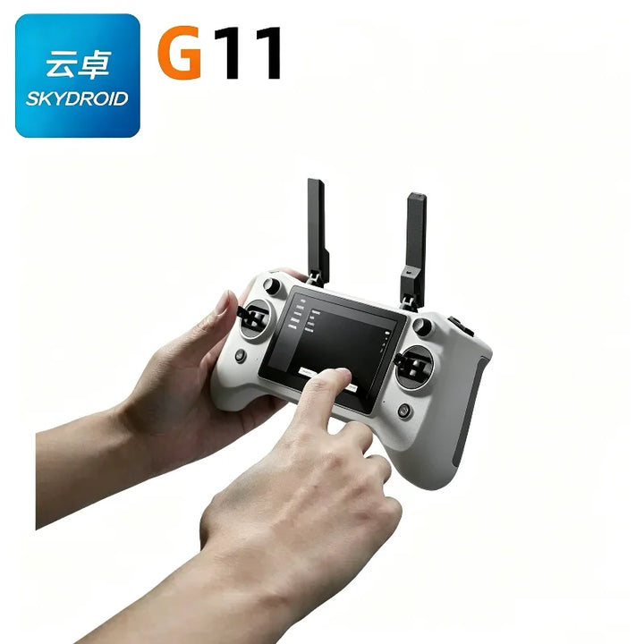 Skydroid G11 RC Controller — Linux OS, 20km, 4.5" FHD, Dual-Band, 480g, UAV/UGV/USV