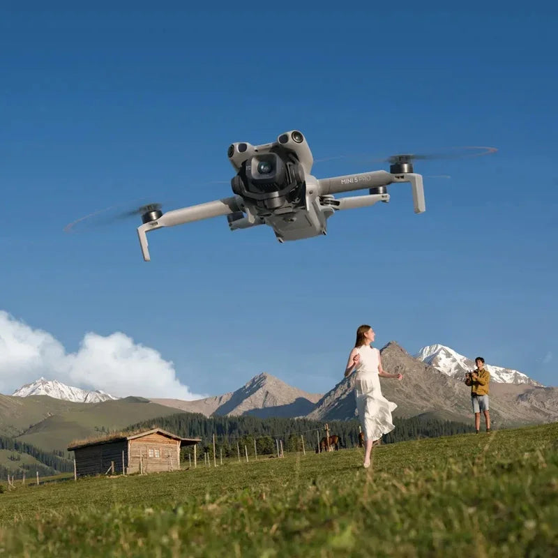 DJI Mini 5 Pro 1-Inch Large CMOS Camera Nightscape Omnidirectional Obstacle Sensing Lightweight and Portable