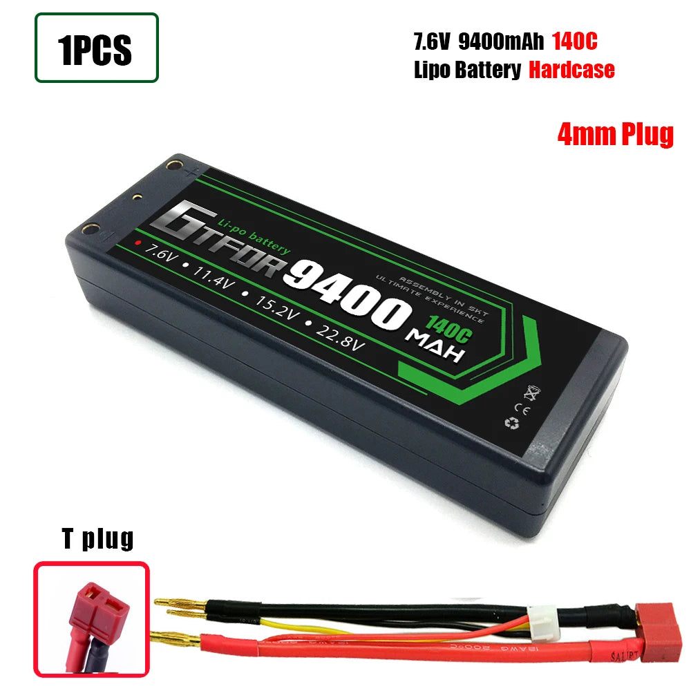 Batteries Lipo 7.6V 11.4V  7.4V 11.1V 15.2V 14.8V 22.2V 2S 3S 4S 6S 9400Mah 6300Mah 6500mAh 6200mAh 01000mAh 8400mAh 9200mAh Car