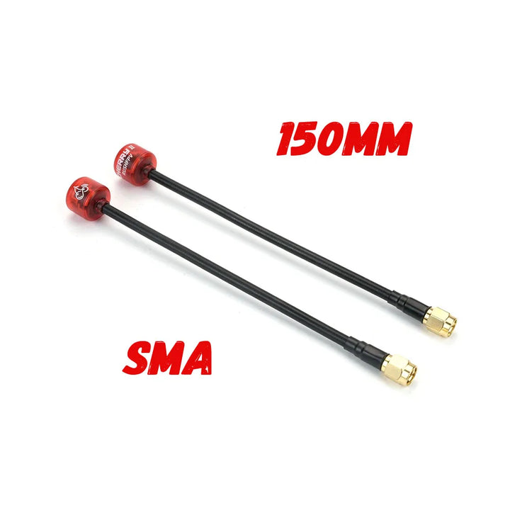 RUSHFPV Cherry 2 II 5.8G 1.8dBi FPV Antenna - SMA/MMCX/UFL LHCP/RHCP 230mm/150mm Long Range