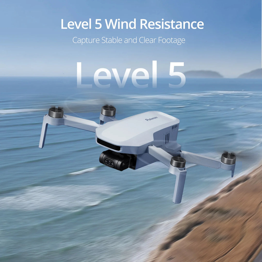Potensic ATOM Fly More Combo — 4K/30fps Sony CMOS, 3-Axis Gimbal, Under 249g, 6km Range, GPS, 3 Batteries
