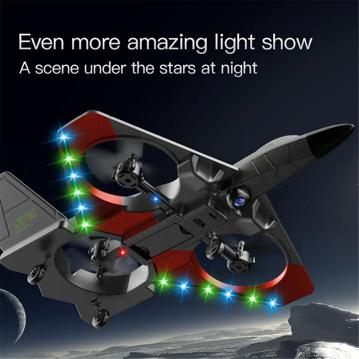 V27 RC Plane Remote Control Airplane 2.4G Remote Control Fighter Hobby Plane Glider Airplane EPP Foam Toys RC drone Kids Gift