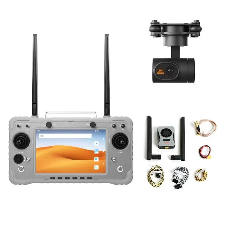 Skydroid G16 Enterprise UAV RC Transmitter — 16CH, Dual-Band, HD Digital Video, Pan/Tilt, 36W Fast Charge