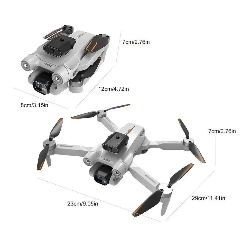 S1S Professional Brushless Drone 5G Wifi 4K 8K HD Camera 360° Obstacle Avoidance Optical Flow RC Foldable Quadcopter Toys Gifts