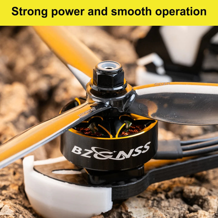 BZGNSS Chuanyun Series 2207 1960KV Brushless Motor — 6S, Turbo-Cooled, 5-Inch FPV Racing & Freestyle