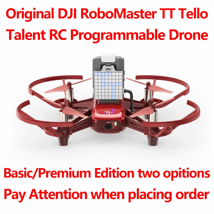 Original DJI RoboMaster TT Tello Talent RC Programmable Drone Quadcopter WIFI Remote Control Toy Teaching Copter DIY SDK Develop
