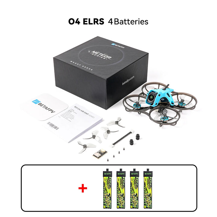 BETAFPV Meteor75 Pro II O4 Brushless Whoop — DJI O4 Wide, 4K/60fps, 159° FOV, ELRS 2.4G