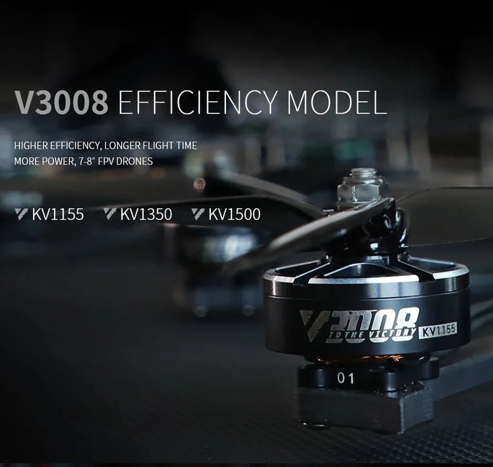 T-Motor Velox Victory V2808 Cinematic FPV Drone Brushless Motor 1300KV/1500KV/1950KV Engine Parts