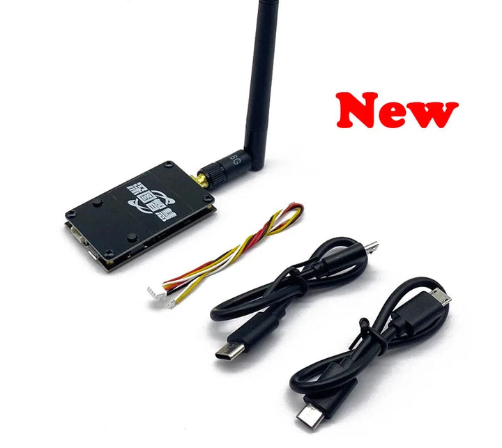 mini 5.8G FPV 48CH 25mW transmitter VTX-CAM with 600TVL camera and Skydroid OTG UVC Receiver for Android Mobile Phone Tablet