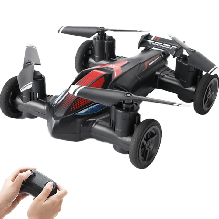 JJRC dual-mode gameplay land aircraft 4-axis rolling high and low speed headless mode intelligent fixed height mini drone