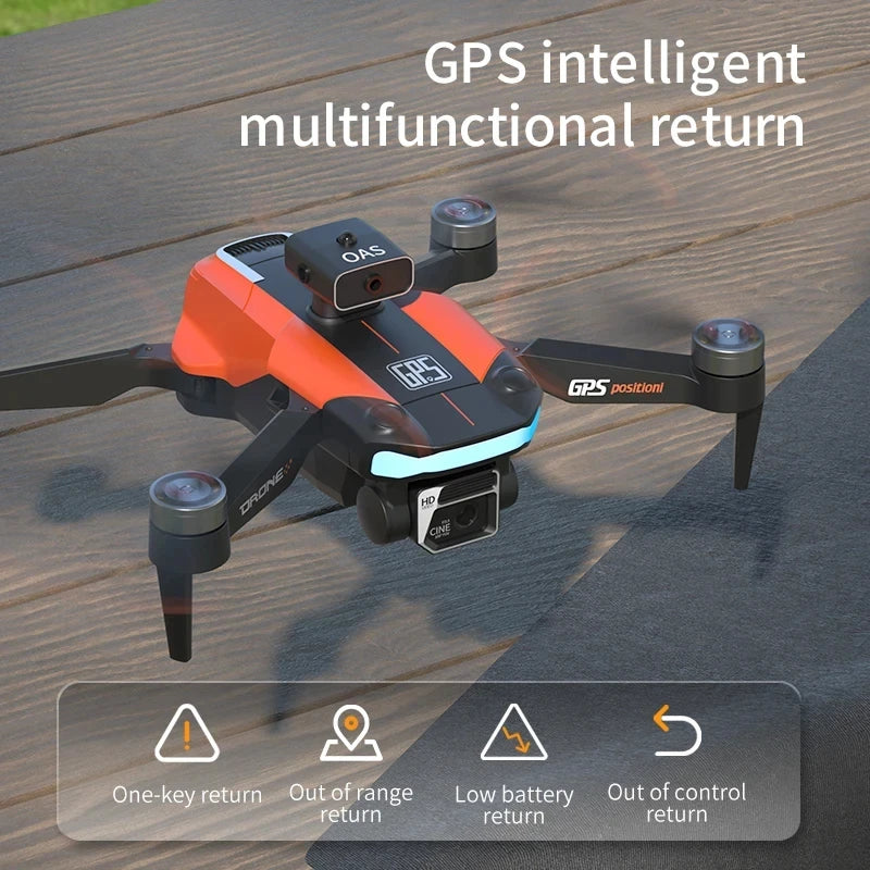 JJRC X26 4K GPS Camera Drone with Obstacle Avoidance, Dual HD Cameras, Brushless Motors, Intelligent Follow, and 20-Min Flight Time