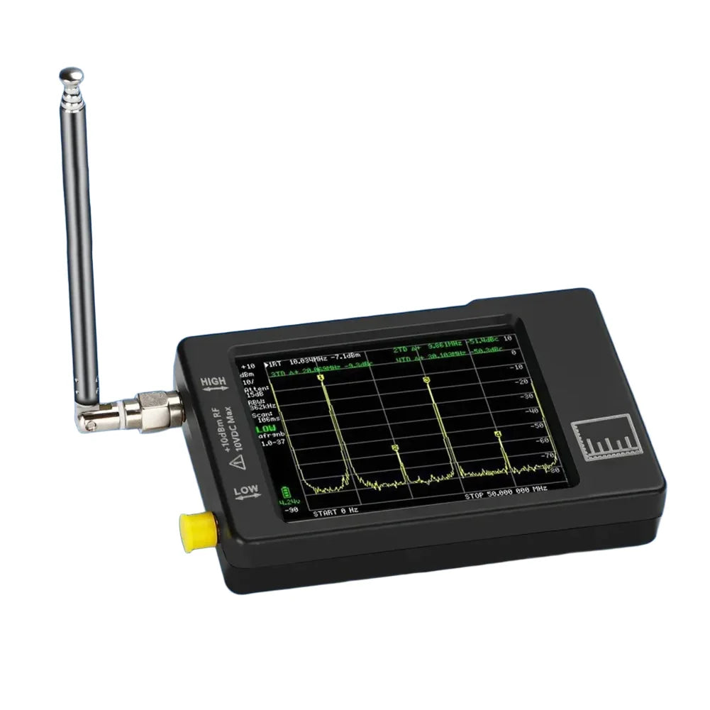 Advanced Frequency Detection Device USB Spectrum Analyzer Portable Analyzer Resolution Filters Screen Resolution