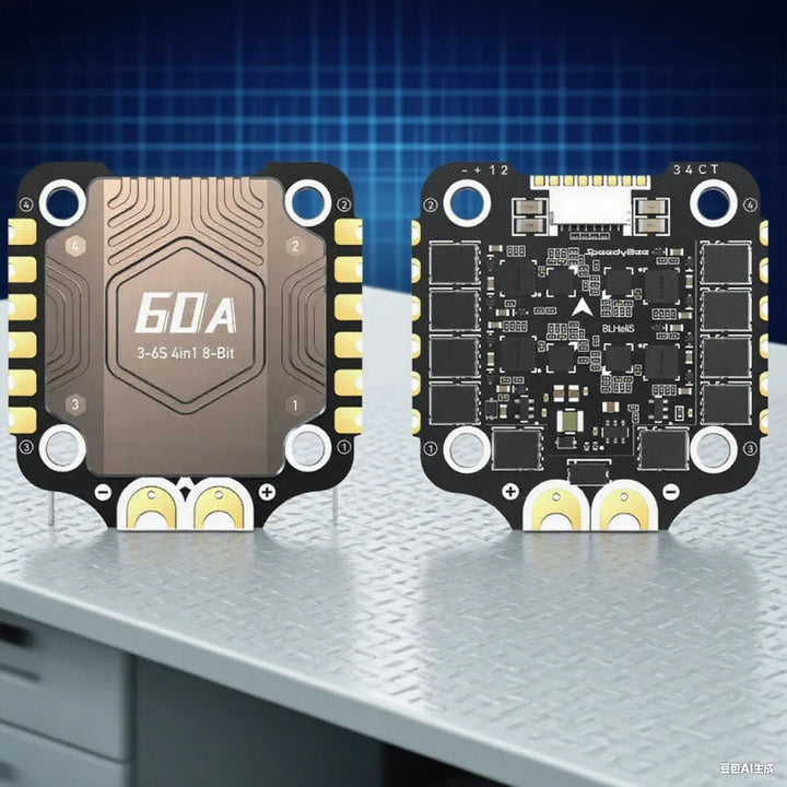 30x30mm FC,Bluetooth,iNAV/Betaflight: 3-6S 5-8 Inch FPV Drone + SpeedyBee F405 V4 Stack+BLS 55A 4-in-1 ESC | All-in-One FPV Part