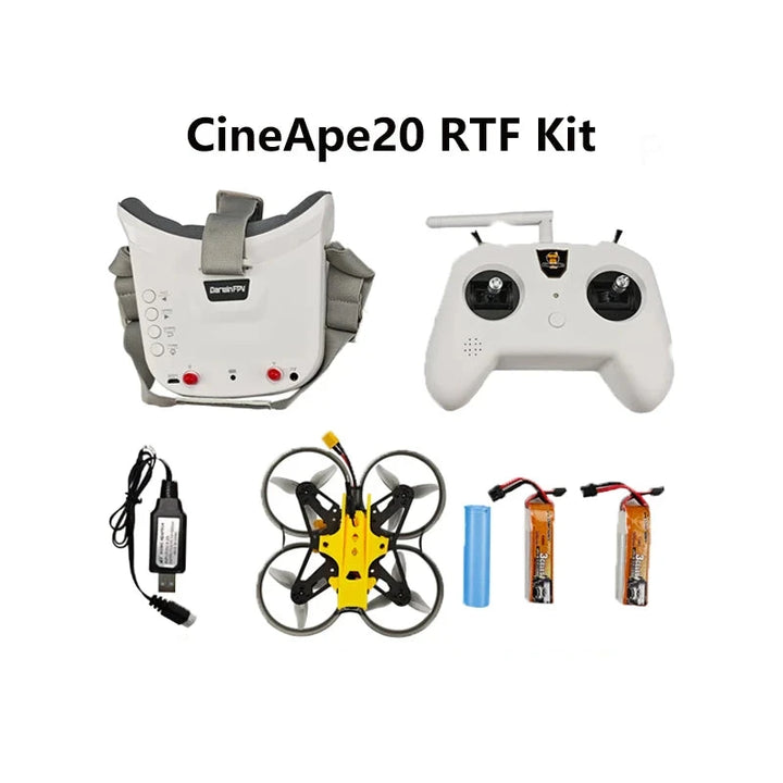 DarwinFPV CineApe20 FPV Cinewhoop RTF Kit — GPS, ELRS, Bling 1103, Analog/DJI O4