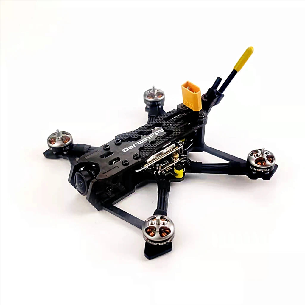 DarwinFPV FPV Frame Kit RC Plane Quadcopter Brushless Motor w/ RunCam Nano 4 Camera F411 15A Flight Controller VTX Propeller ESC