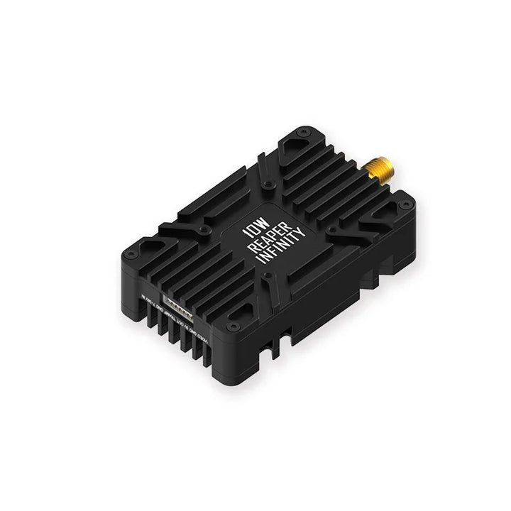 Foxeer Reaper Infinity V2 5.8GHz VTX — 2.5W / 5W / 10W, 80CH, 9–36V, 48g, 20×20mm, SMA, for FPV Long Range Drones
